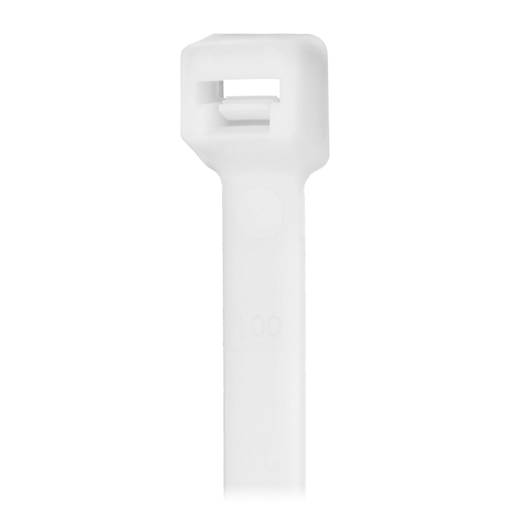 Pacer 6 Cable Tie  Natural Color  3040lb Tensile Strength  15 Bundle Diameter  100 Piece Bag CT15I100 Main image