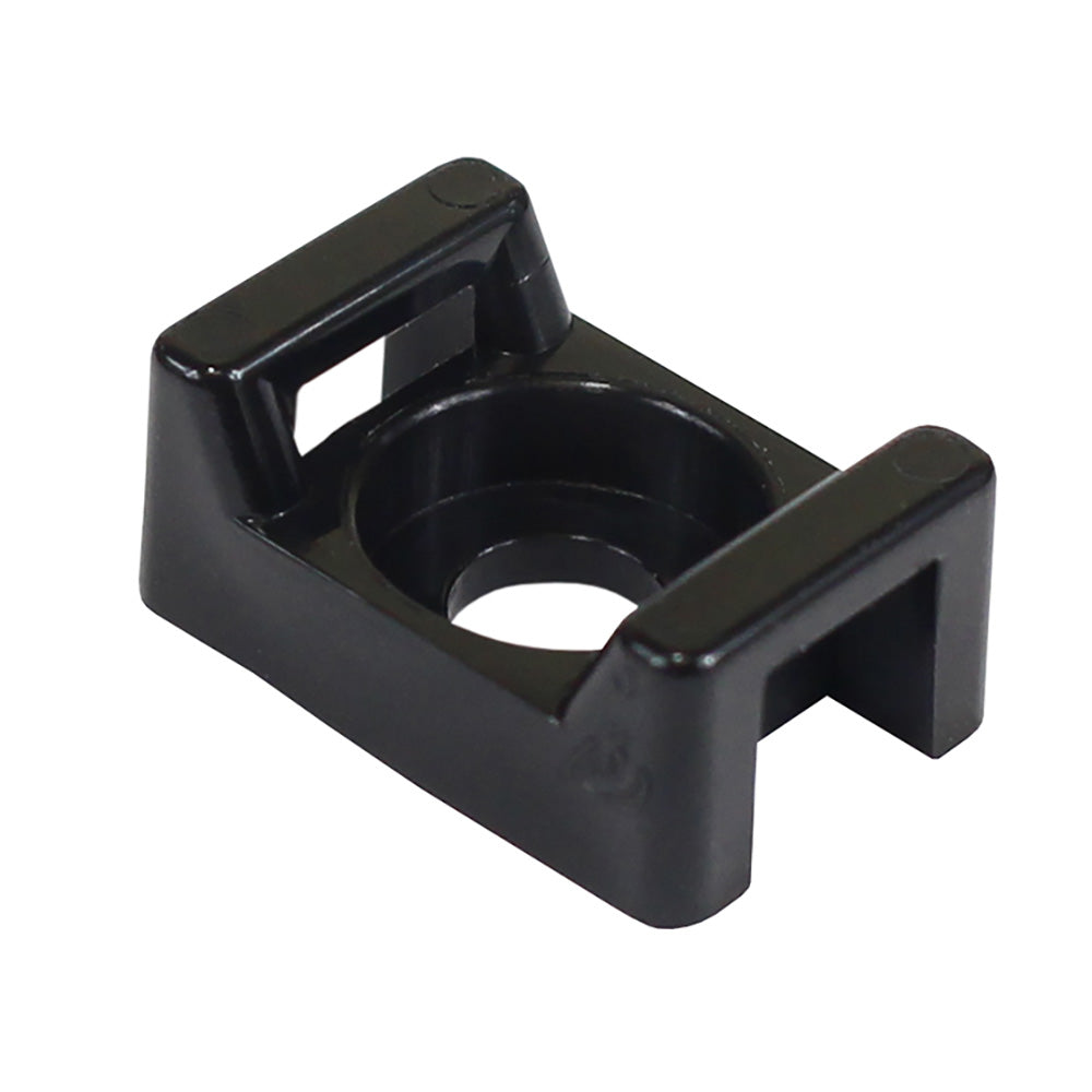 Pacer Screw Down Cable Tie Mount  8 Screw Mount Method  Black  100 Pack CTM2S8BK100 Main image