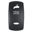 Pacer Actuator  FRESH WATER fV Series Contura Switches  Black  Laser Etched TopBottom Light EV2LEFRSH