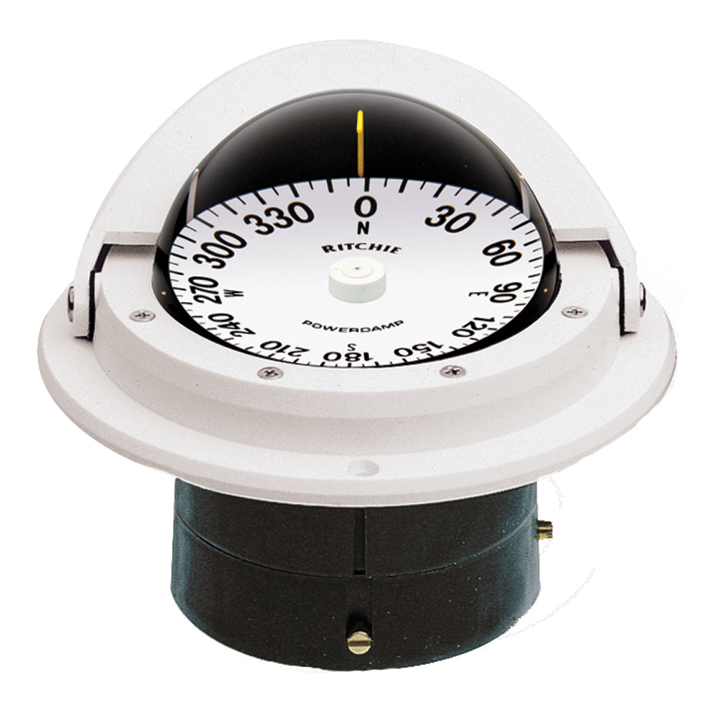 Ritchie F82W Voyager Compass  Flush Mount  White F82W Main image