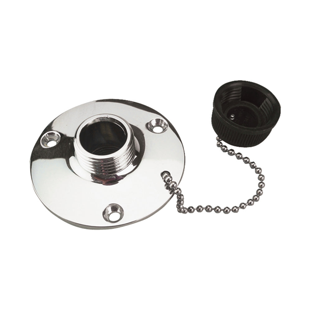 SeaDog Washdown Water Outlet  Chrome Plated Brass 5121201 Main image