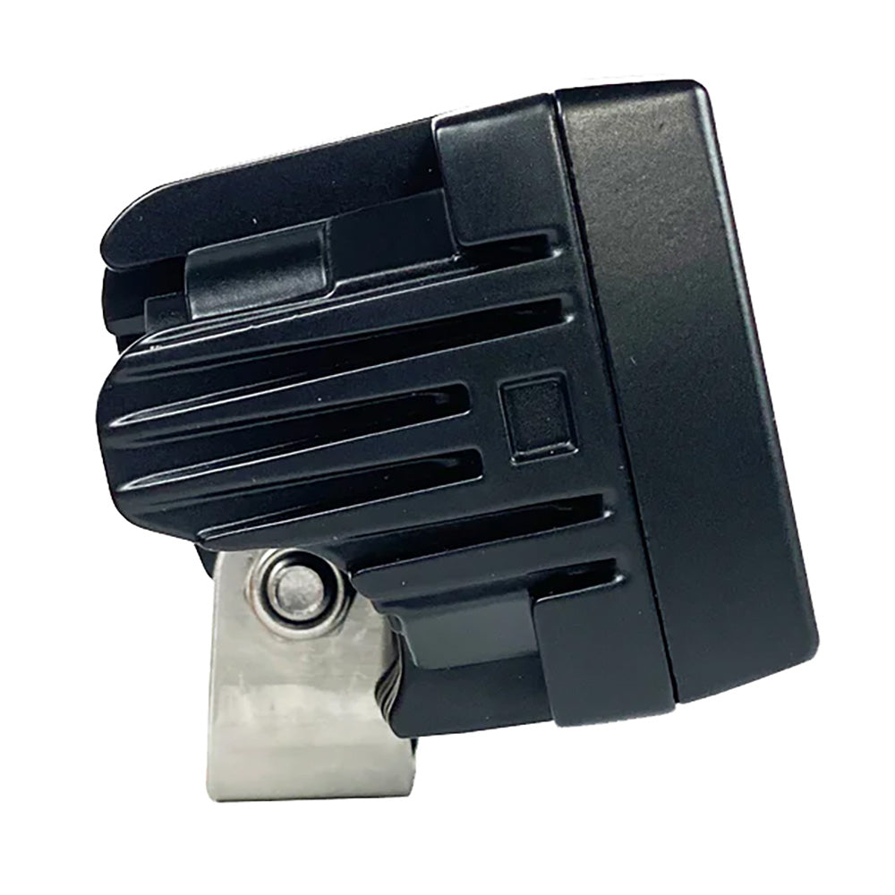 Black Oak 4" Marine Spreader Light Flood Scene LED Pro Series 3.0 - Black [4BMS-S] Secondary image