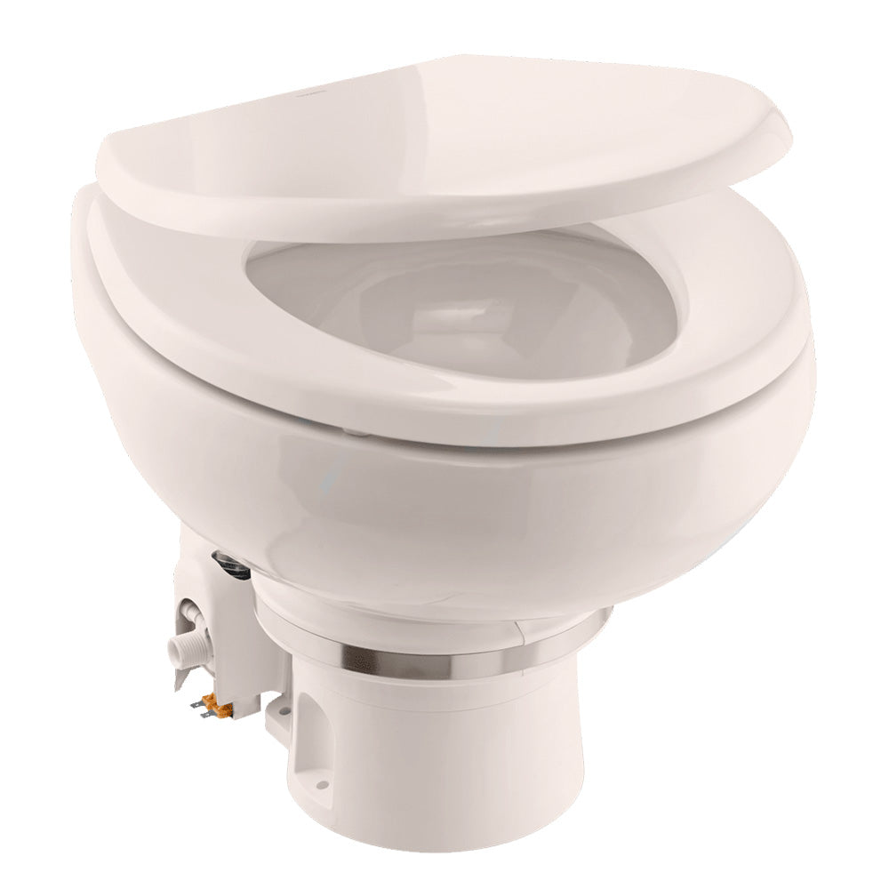 Dometic MasterFlush MF 7120  Bone  Electric Macerating Toilet wOrbit Base  Slow Close Seat  Freshwater  12V 9610007272 Main image