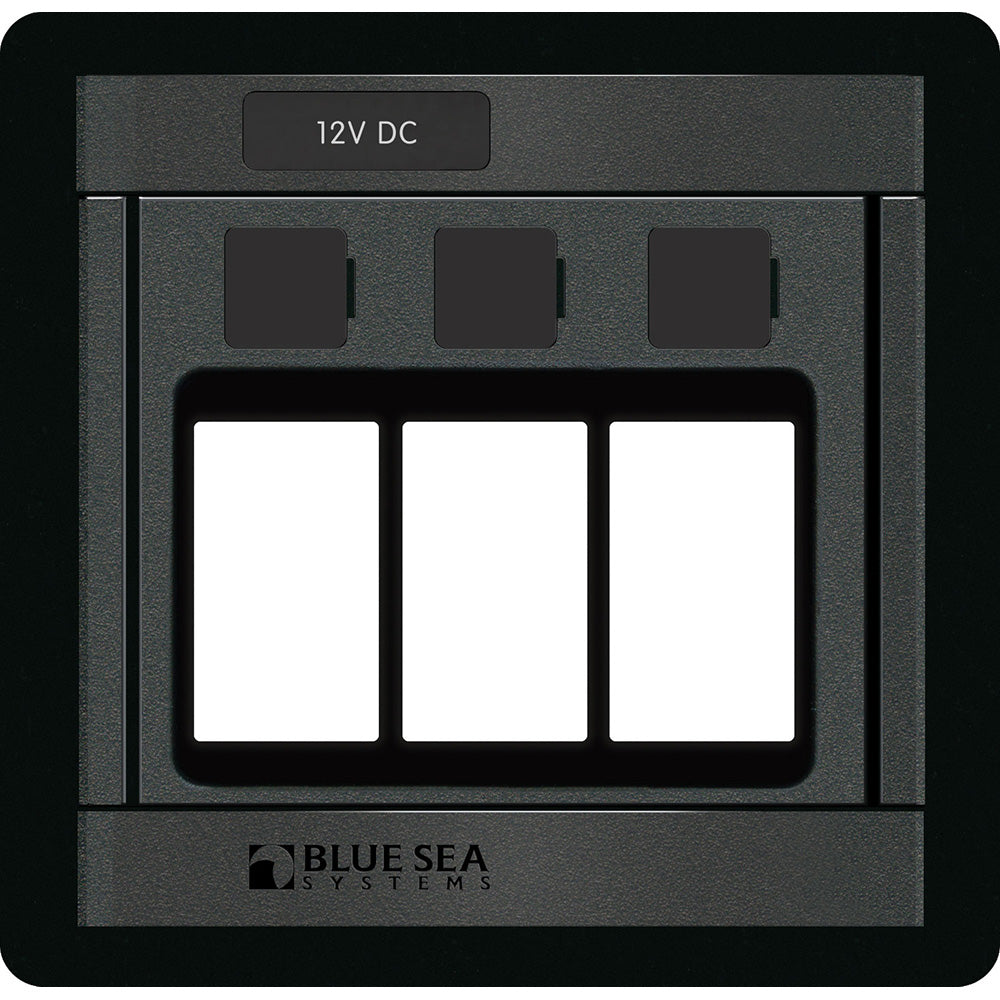 Blue Sea 1520 Remote Control Switch  360 Panel  3 Blank 1520 Main image