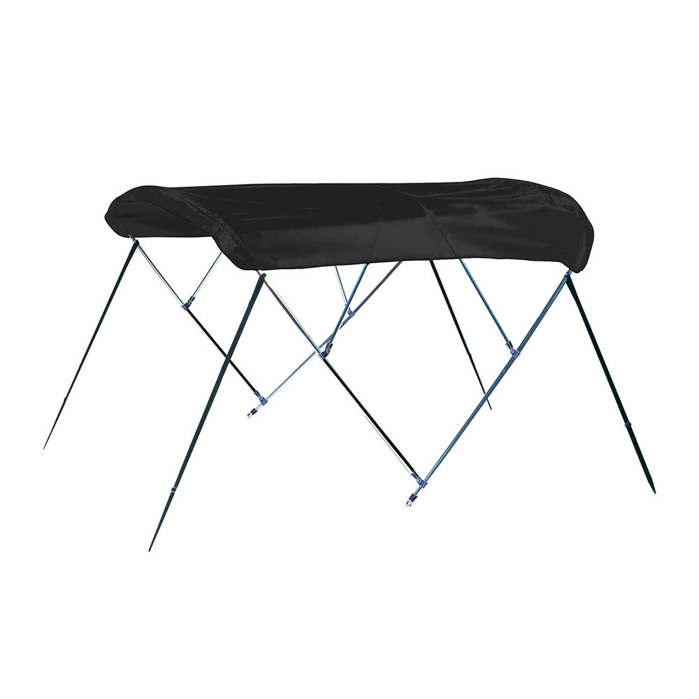 Carver 3 Bow 4681U Bimini Top wBoot  Black Acrylic A4681UB02 Main image