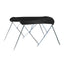 Carver 3 Bow 4681U Bimini Top wBoot  Black Acrylic A4681UB02