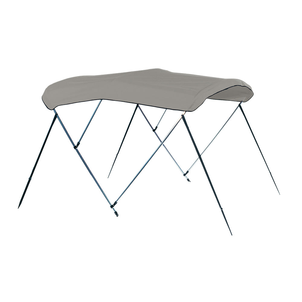 Carver 3 Bow 4681U Bimini Top with Boot  Cadet Grey Acrylic A4681UB10 Main image