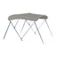 Carver 3 Bow 4681U Bimini Top with Boot  Cadet Grey Acrylic A4681UB10