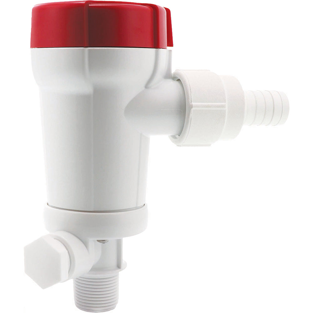 Rule 1100 GPH Livewell Pump Straight Seacock Inlet 605FC Main image