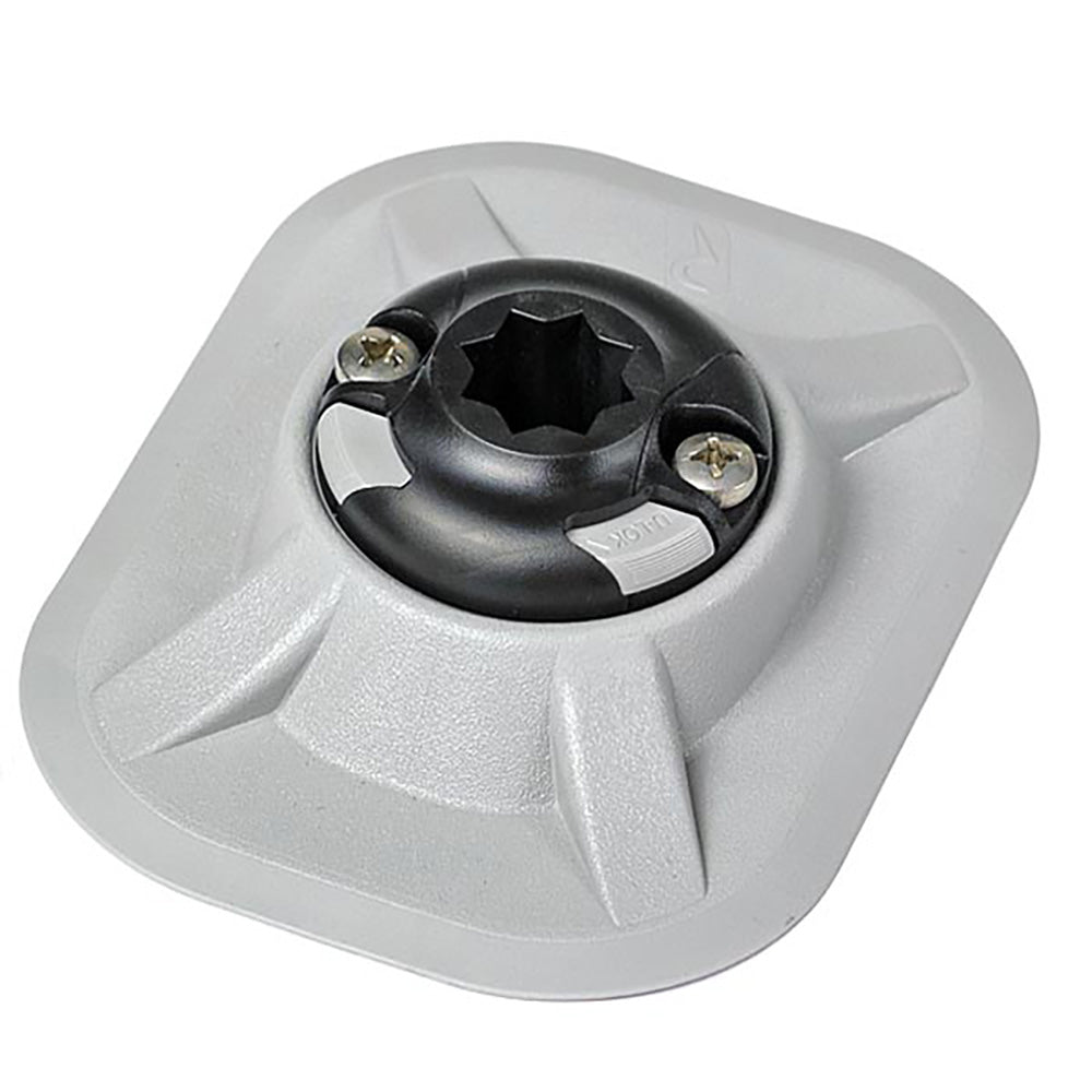 RAILBLAZA RibPort Base w3M Backing  Grey 03406451 Main image