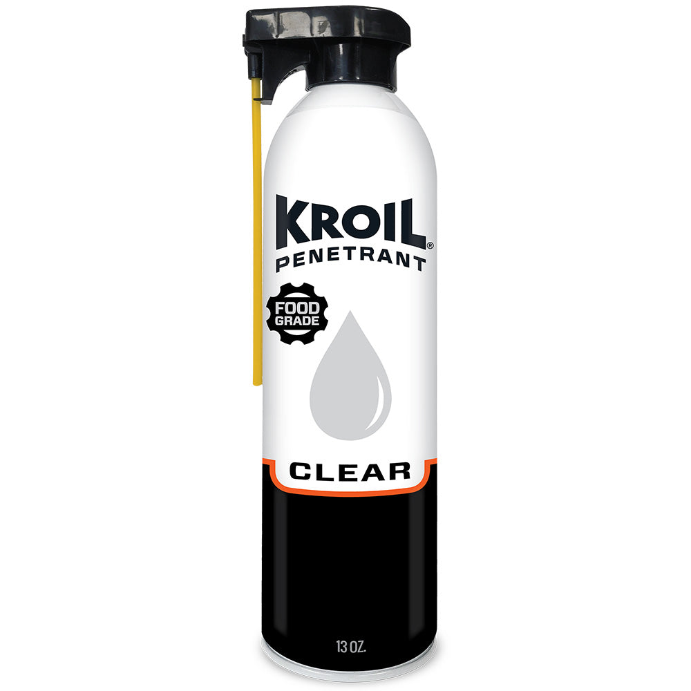 Kroil Clear Food Grade Penetrating Oil  Aerosol  13oz Can wSprayTech CKS132ST Main image