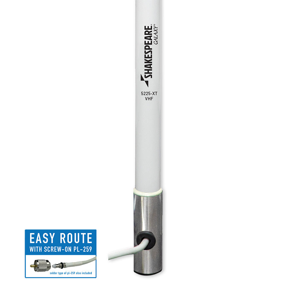 Shakespeare Galaxy 5225-XT 8' VHF Antenna - 6dB Gain - Reduced Length [5225-XT] Secondary image