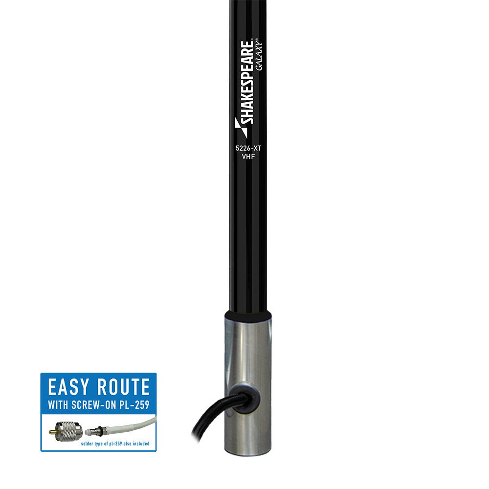 Shakespeare Galaxy 5226-XT 8' Black VHF Antenna - 6dB Gain [5226-XT] Secondary image