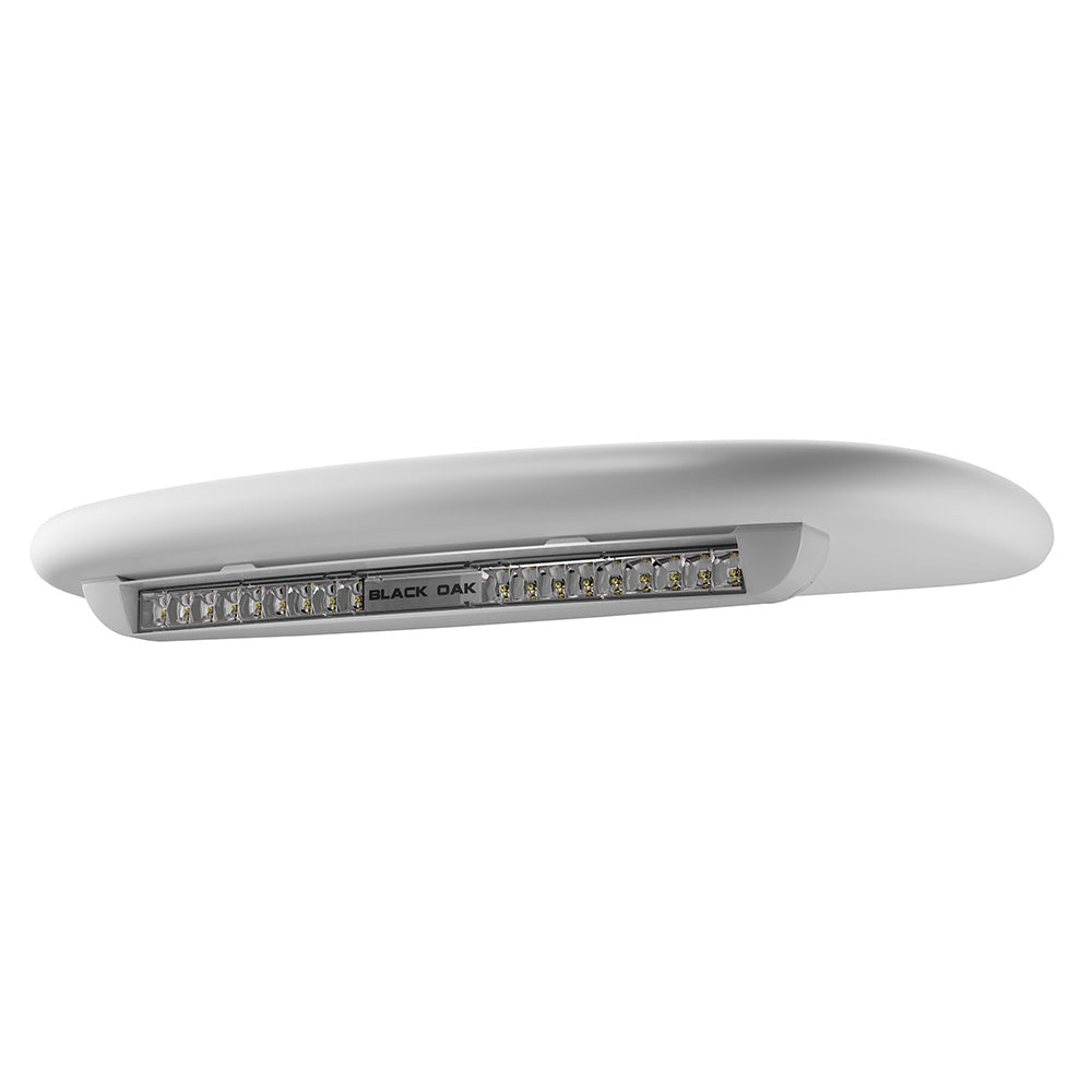 Black Oak Low Profile Marine Bar  Flood  Undermount  White LPWXU Main image