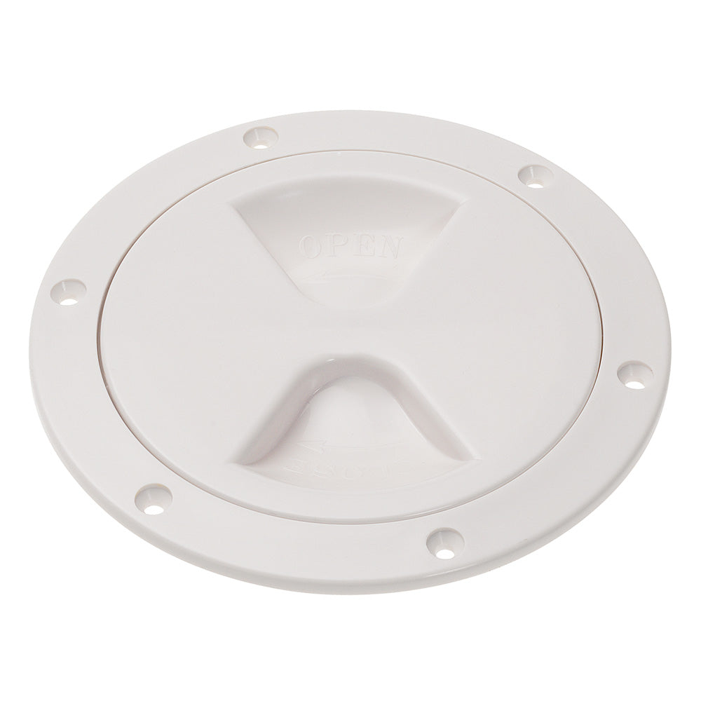 Barton Marine Screw Inspection Cover  6 103mm  White 40040 Main image