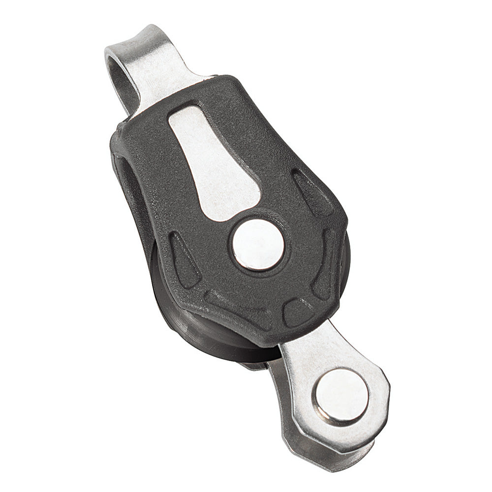 Barton Marine Size 0 20mm Plain Bearing Pulley Block Single Fixed Eye  Becket N00111 Main image