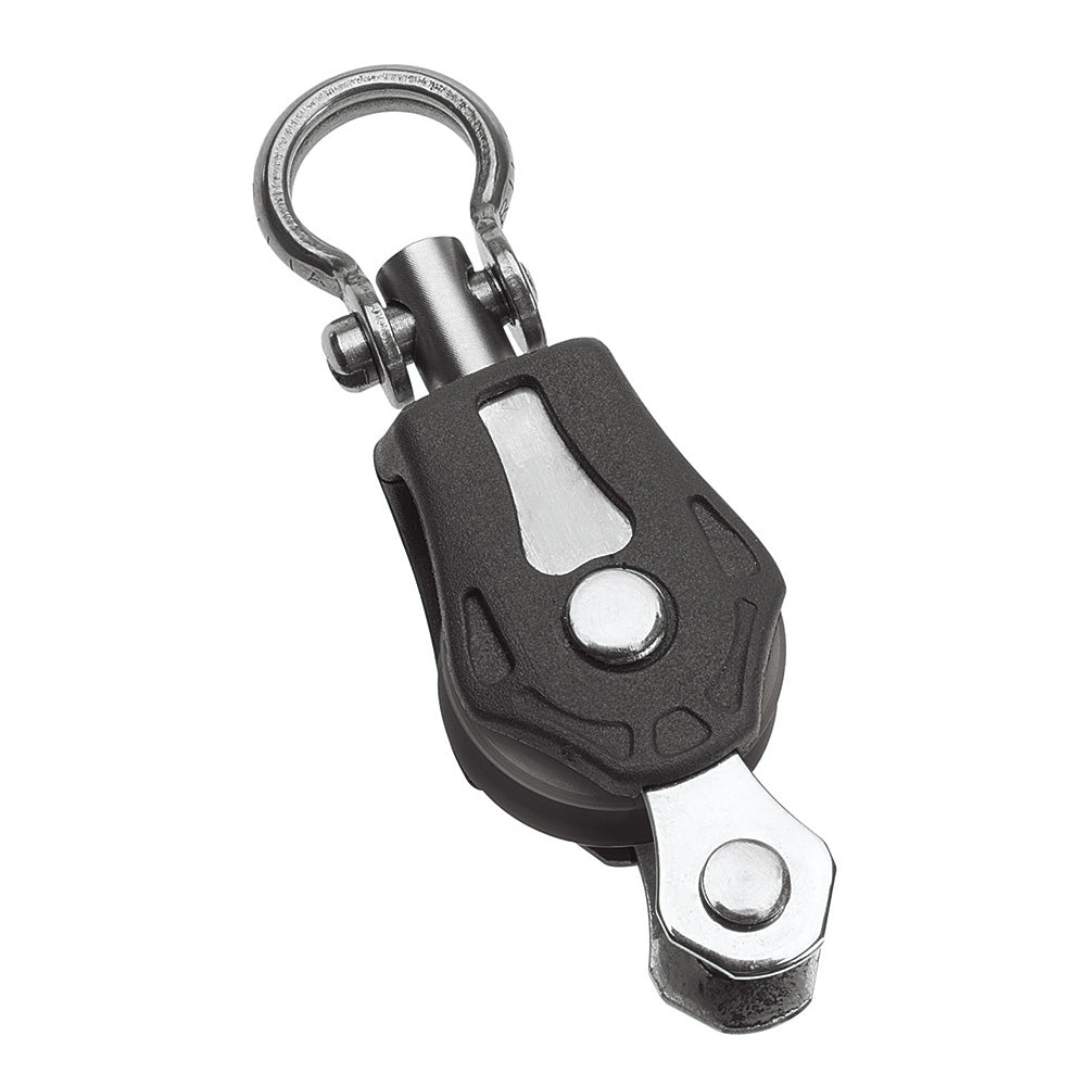 Barton Marine Size 0 20mm Plain Bearing Pulley Block Single Swivel  Becket N00131 Main image