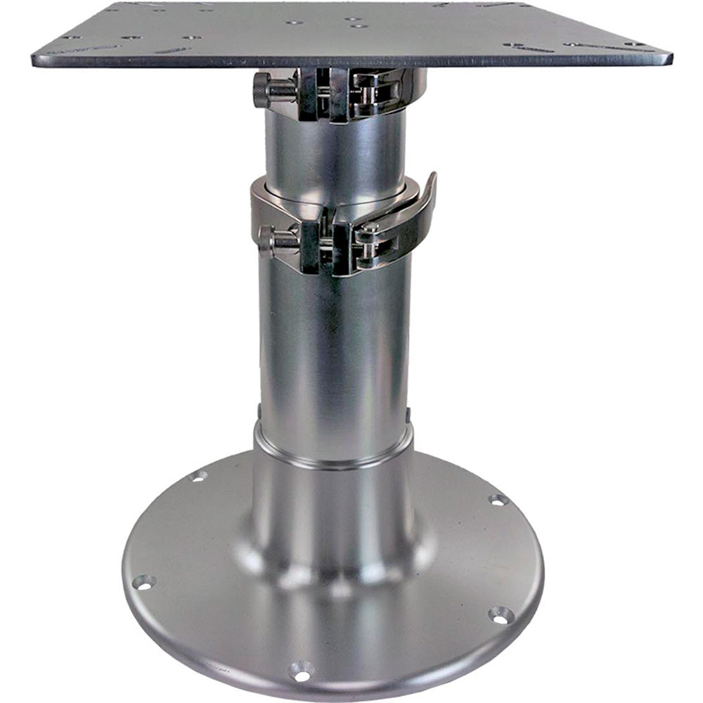 Springfield Pedestal  3Stage Table  1630  Brite Dip 1660236 Main image