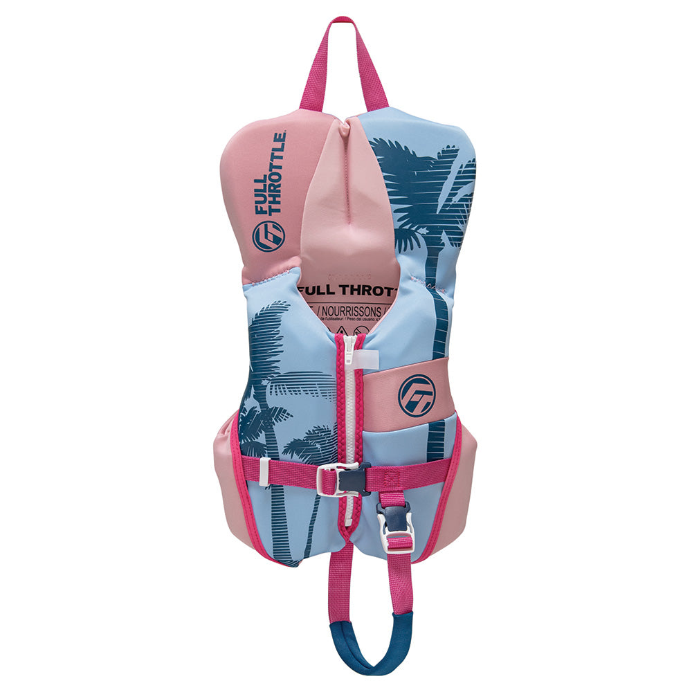 Full Throttle Infant RapidDry FlexBack Life Jacket  Pink 14220010500025 Main image