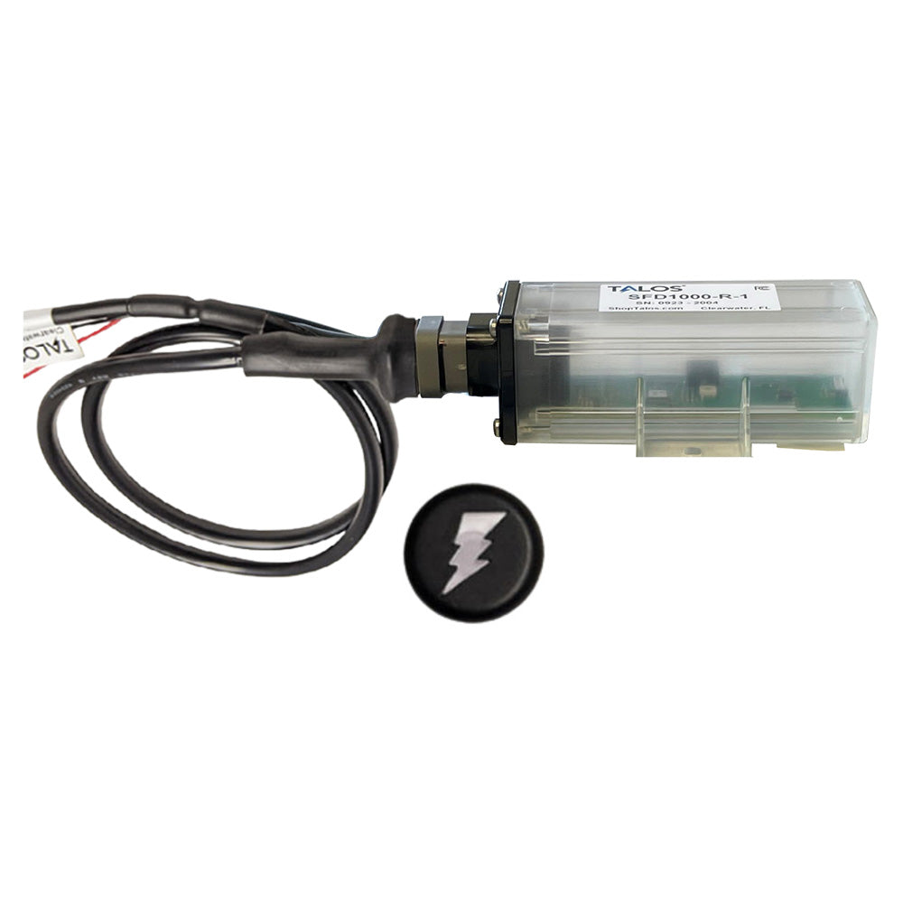 TALOS Remote Housing Lightning Detection System w10 Cable  Black Round Indicator wTranslucent Housing SFD1000RT1BOBL10FT Main image