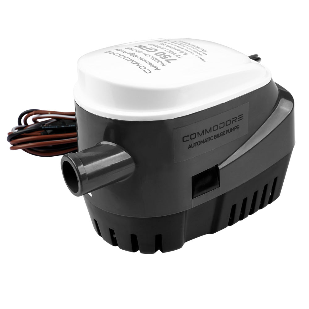 Commodore 750 GPH 60 Series Automatic Bilge Pump  12V CM60750B Main image