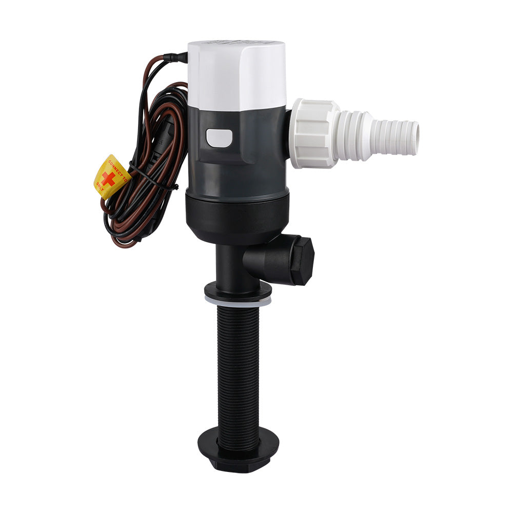 Commodore 1100 GPH Vertical Livewell Pump  Long  12V CMC311100L Main image