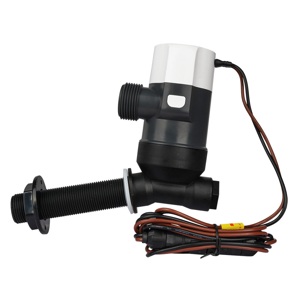 Commodore 1100 GPH Angled Livewell Pump - 12V [CM-E31-1100L] Secondary image