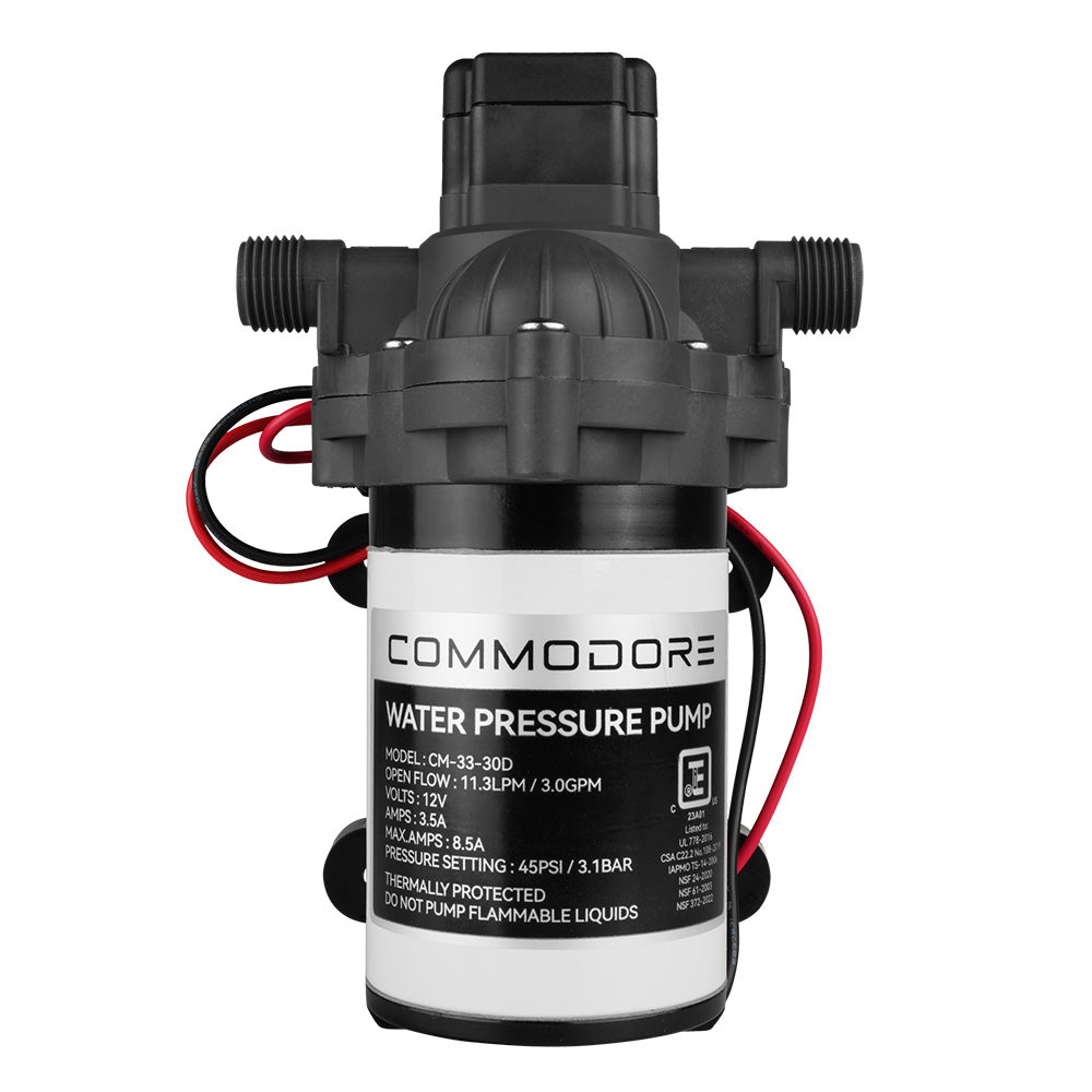 Commodore 3.0 GPM Water Pump - 12V [CM-33-30D] Secondary image