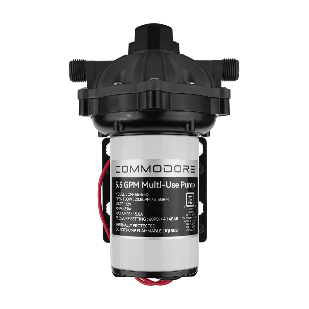 Commodore 5.5 GPM Water Pump - 12V [CM-55-55D] Secondary image