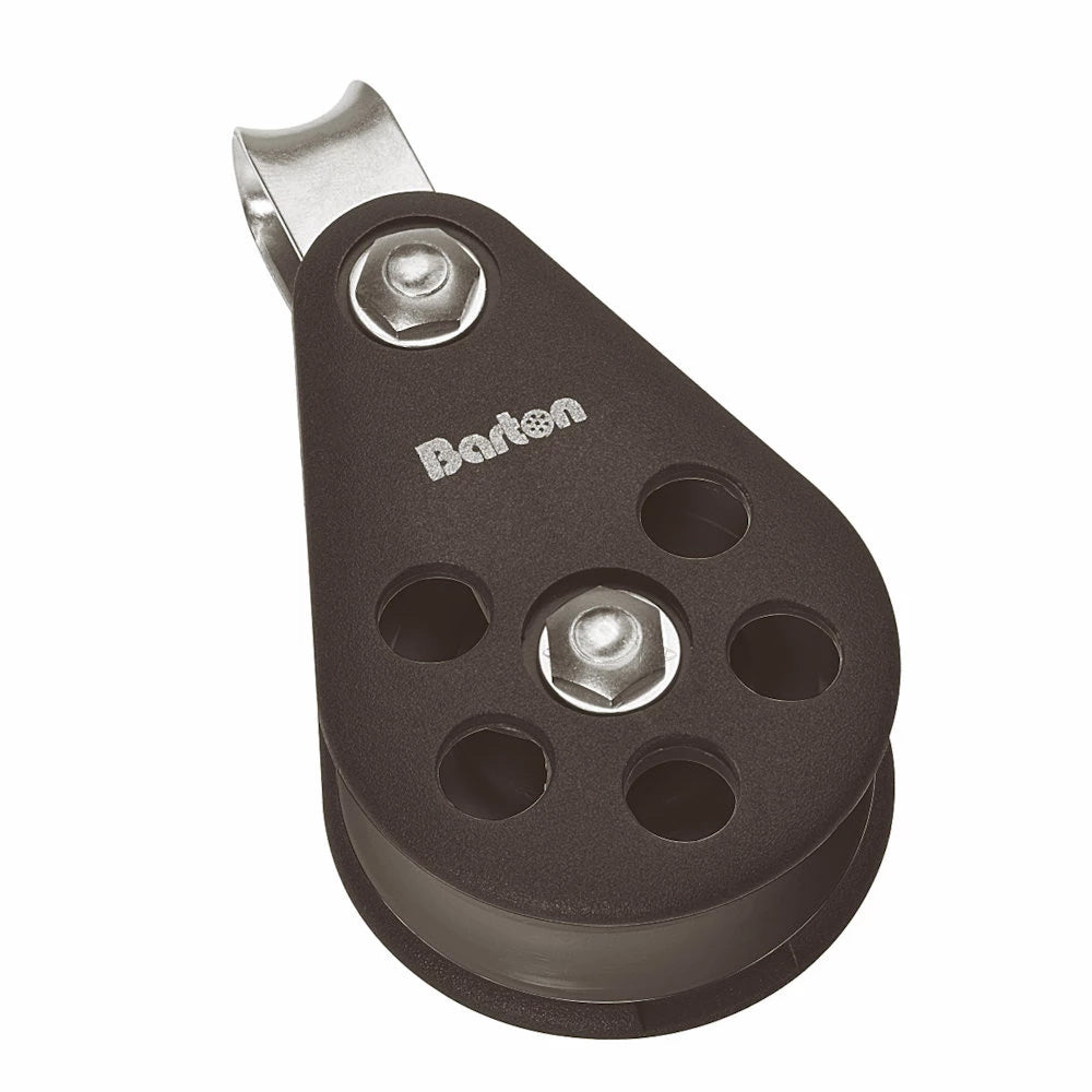 Barton Size 5 54mm Plain Bearing Pulley Block Single Block Fixed Eye N05110 Main image