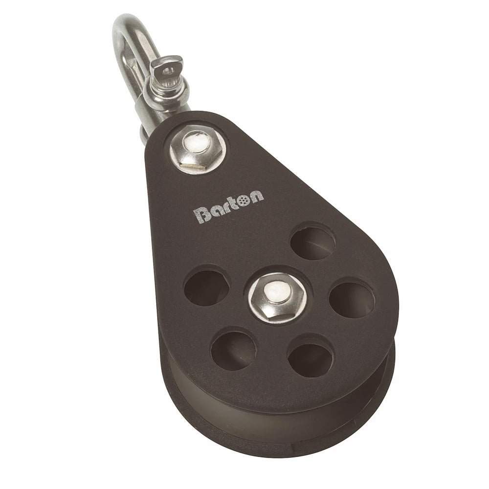 Barton Size 5 54mm Plain Bearing Pulley Block Single Block Swivel N05130 Main image