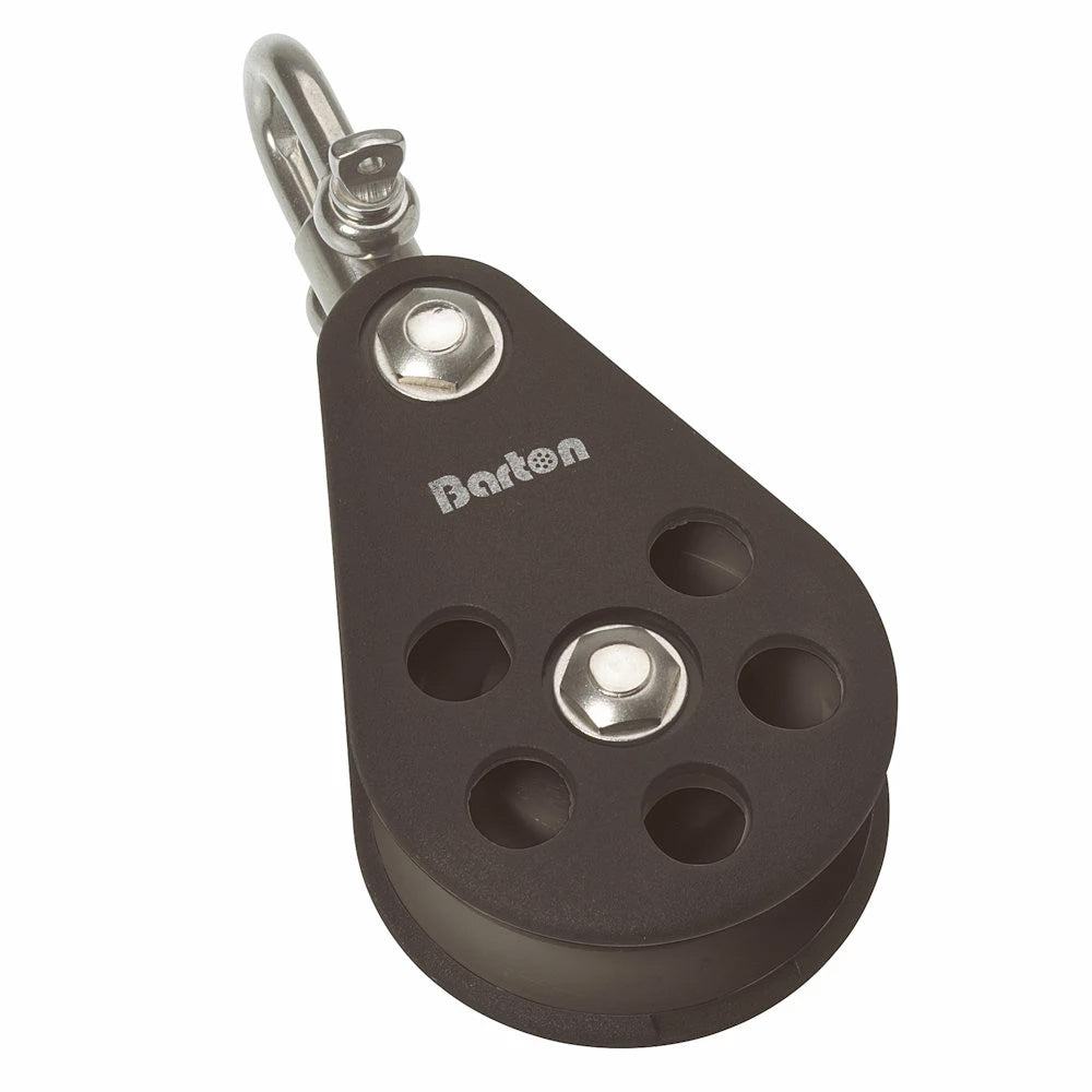 Barton Size 7 70mm Plain Bearing Pulley Block Single Swivel N07130 Main image