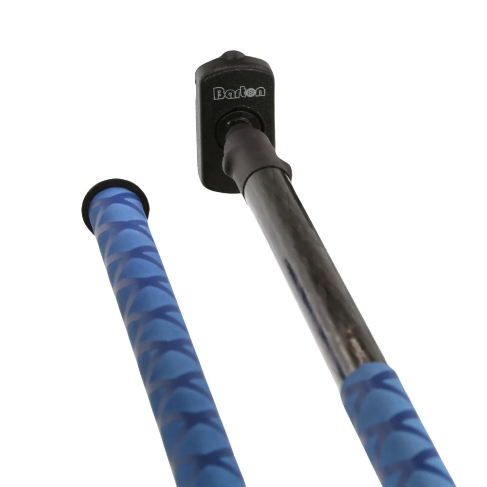 Barton Tiller Extension 1000mm Carbon Fiber  Blue Soft Grip 43506 Main image