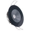 Lumitec Illusion Flush Mount LED Down Light  Warm White  Dimming  Black Housing 117159