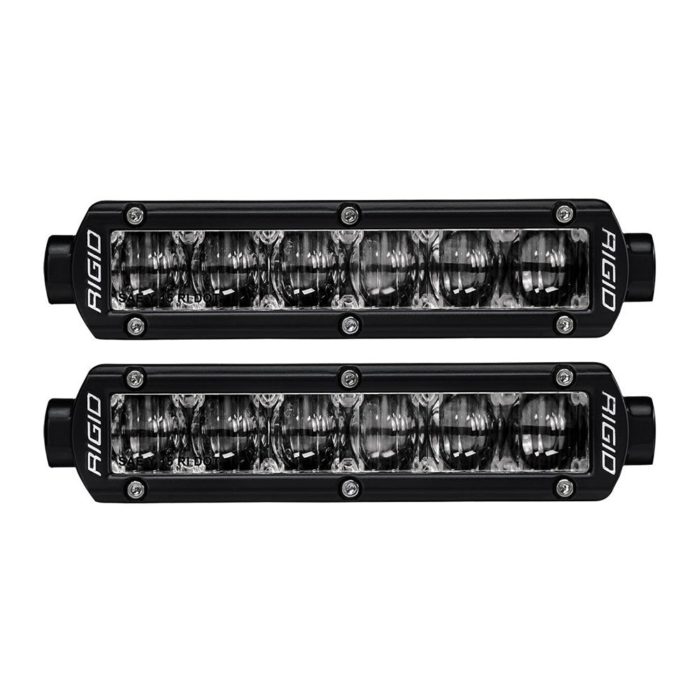 RIGID Industries SRSeries 6 SAE Fog Light  Compliant Pair 906703 Main image