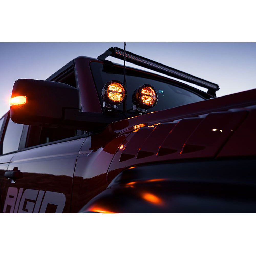 RIGID Industries 360-Series RGBW 4" Offroad Spot Beam w/RGBW Backlight Pods - Set of 2 [36402] Secondary image