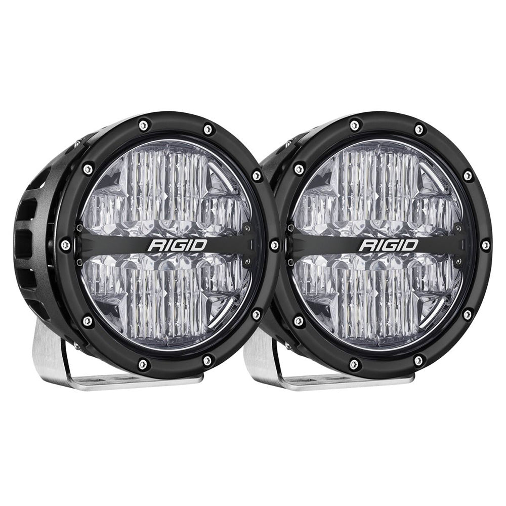 RIGID Industries 360Series RGBW 6 Offroad Lamp Drive Beam wRGBW Backlight Pods  Set of 2 36411 Main image