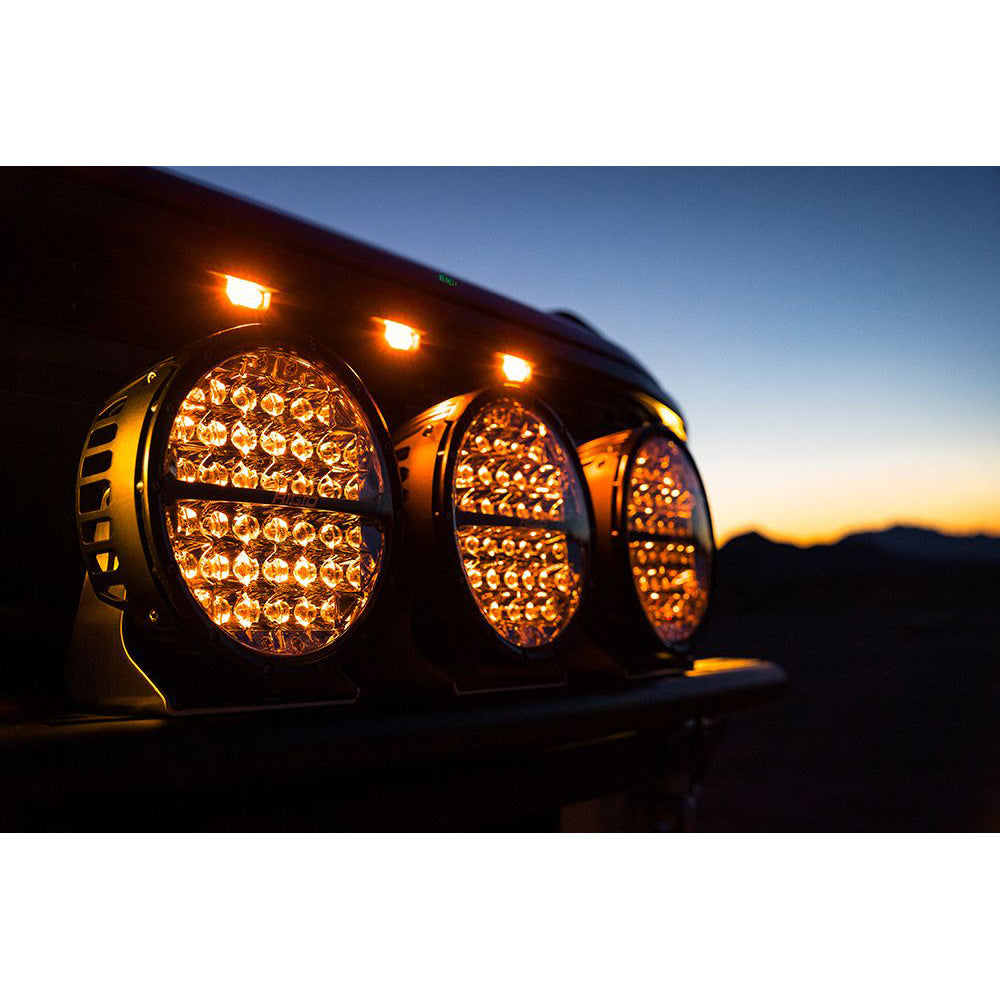 RIGID Industries 360-Series RGBW 9" Offroad Lamp Spot Beam w/RGBW Backlight Pods - Single [36422] Secondary image