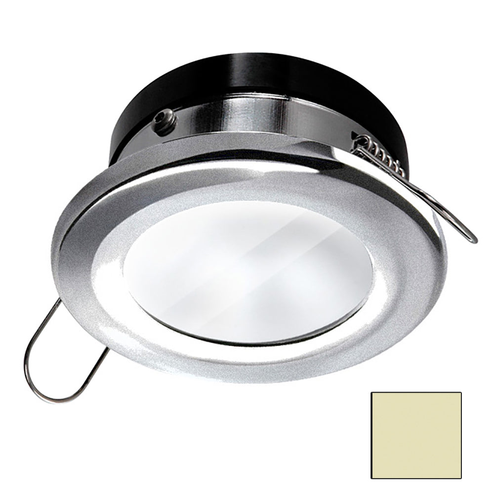 i2Systems Apeiron 45W Spring Mount Light Round  Warm White  Brushed Nickel Finish AP4W30KPW41 Main image
