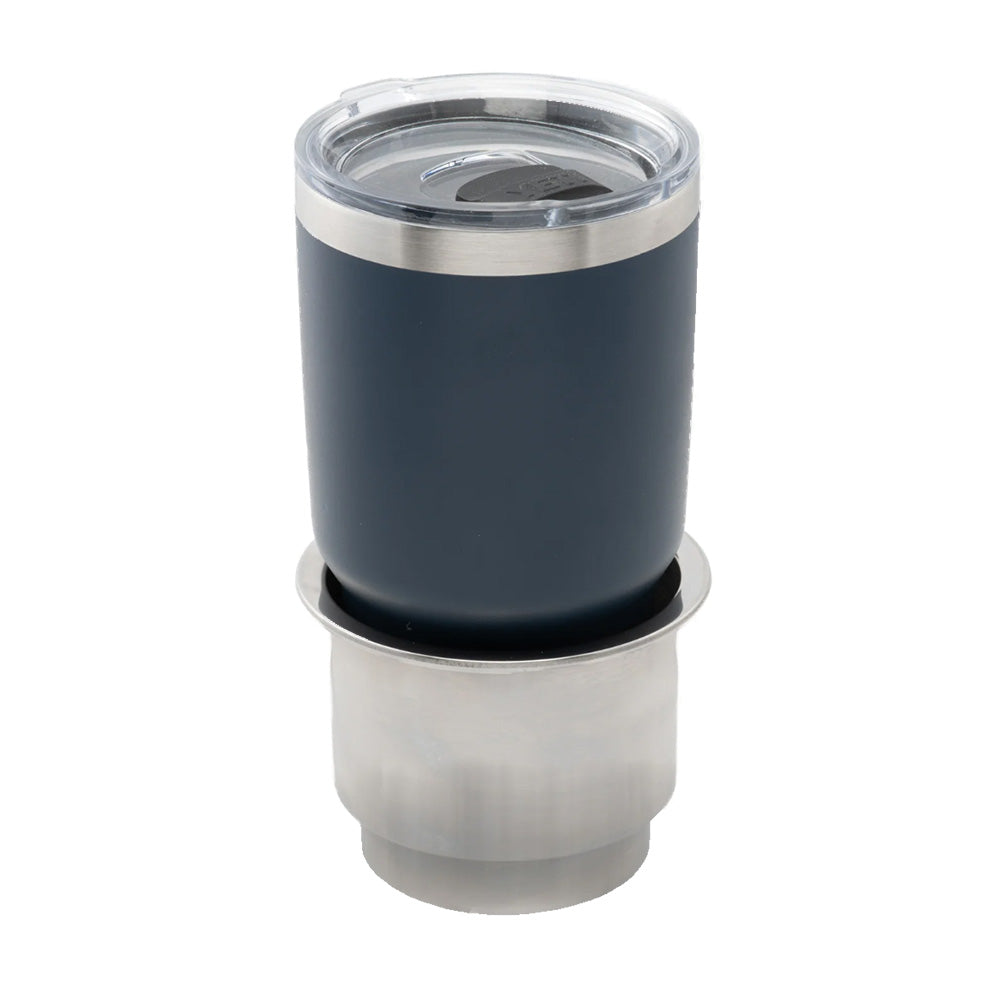 Whitecap Large Stainless Steel Cupholder (Fits YETI) [S-3504C] Secondary image