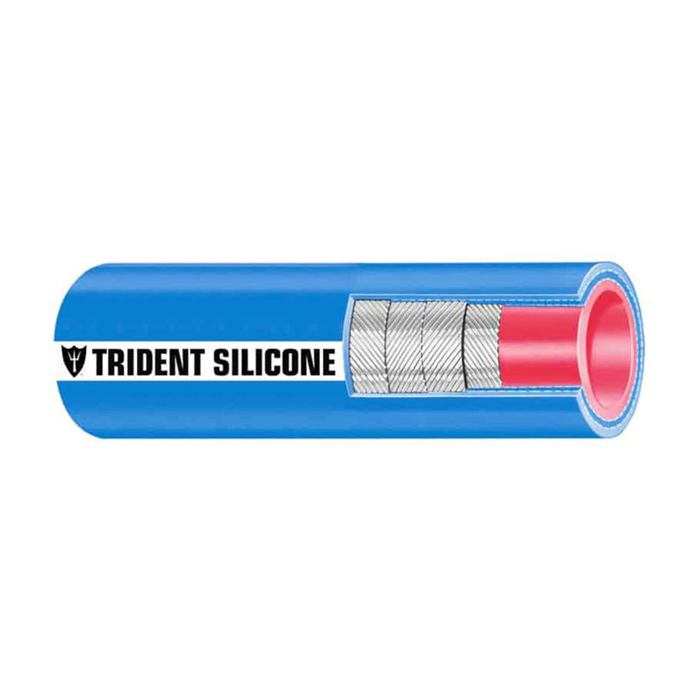 Trident Marine 6 x 36 Blue Silicone Wet Exhaust Hose 202V600036 Main image