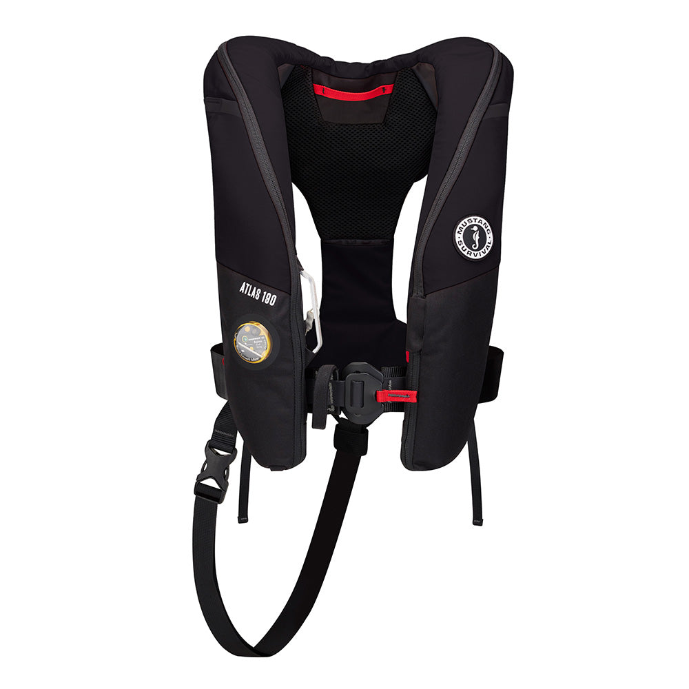 Mustang Atlas 190 DLX Open Ocean Inflatable PFD - Black [MD3195E1-13-0] Secondary image