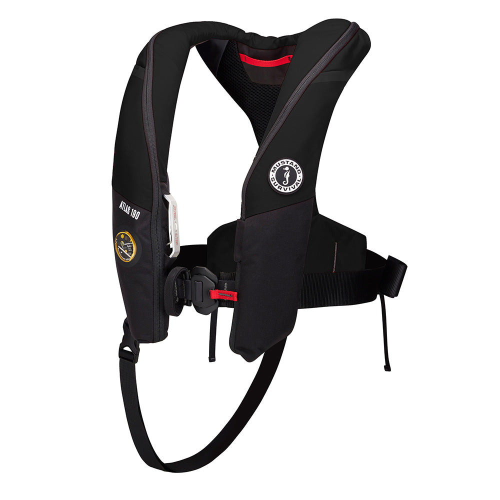 Mustang Atlas 190 DLX Open Ocean Inflatable PFD  Black MD3195E1130 Main image