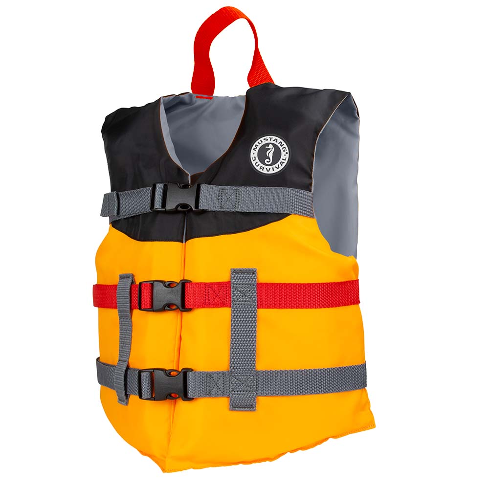 Mustang Youth Livery Foam Vest  MangoBlack MV2300022030 Main image