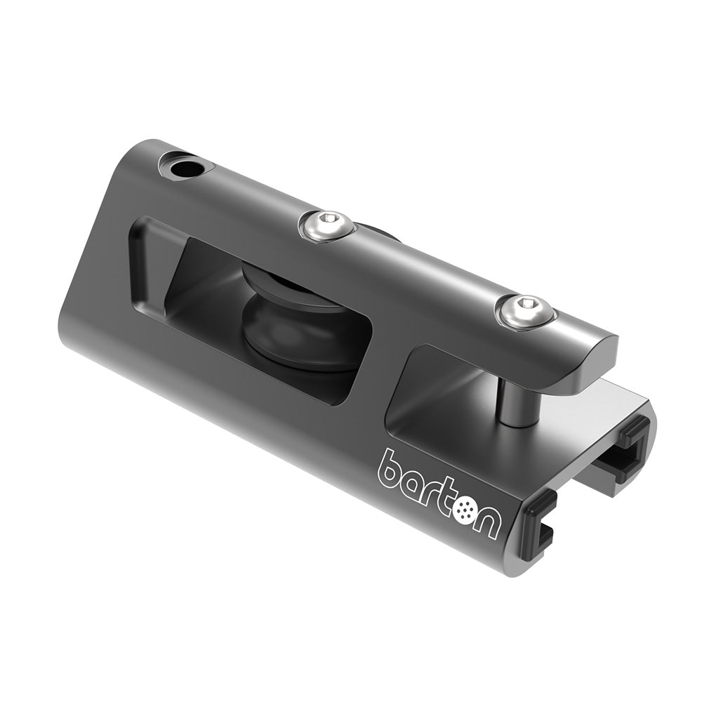 Barton 32mm End Stop  Becket Genoa Car Track  Black 32221GTB Main image