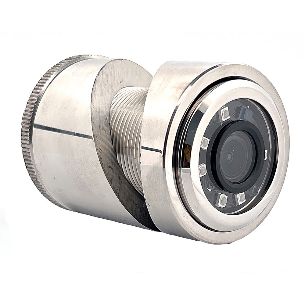 Iris 3MP Compact 316L Stainless Steel ThruHullPanel IP Camera  28mm Lens IRIS43528 Main image