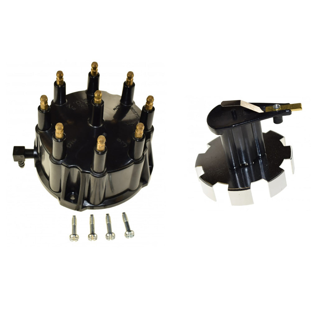 Regitar USA Distributor Cap fGM V8 Engines wThunderbolt IV  V HEI Ignitions RMR001 Main image