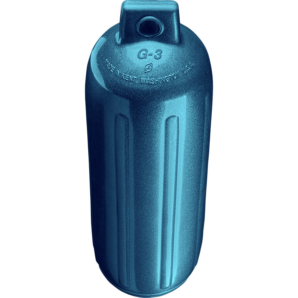 Polyform G-3 Twin Eye Fender 5.5" x 19" - Metallic Blue [G-3 METALLIC BLUE] Secondary image