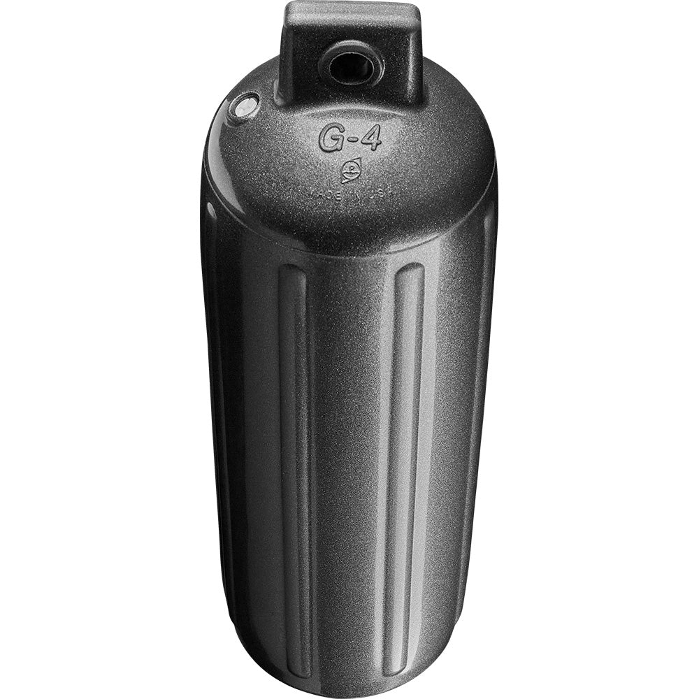 Polyform G-4 Twin Eye Fender 6.5" x 22" - Metallic Graphite [G-4 METALLIC GRAPHITE] Secondary image