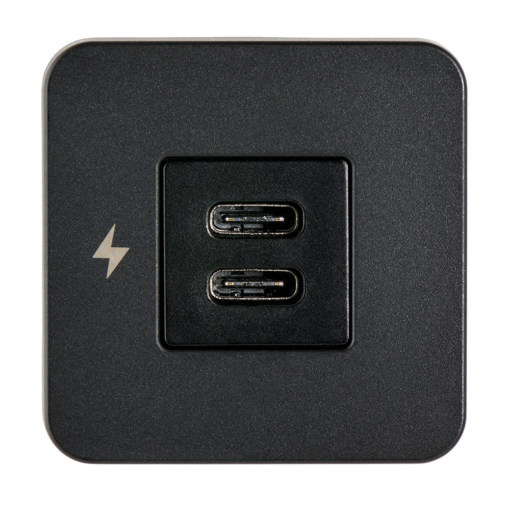 Scanstrut TILE USB-C Interior Charging Socket - 12/24V - Black Bezel [SC-TILE-20] Secondary image